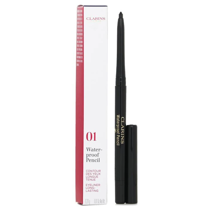 Clarins Waterproof Pencil - # 01 Black Tulip 0.29g/0.01oz - Image 2