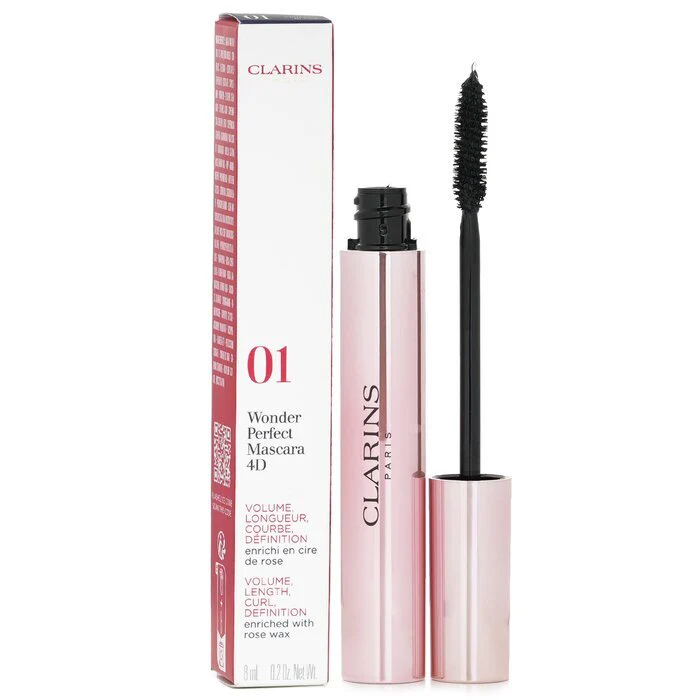 Clarins Wonder Perfect Mascara 4D - # 01 Perfect Black 8ml/0.2oz - Image 2
