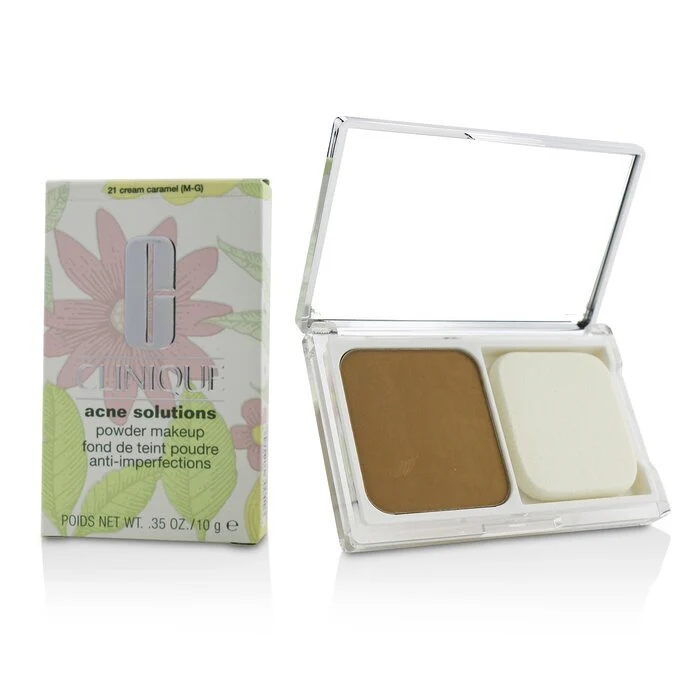 Clinique Acne Solutions Powder Makeup - # 21 Cream Caramel (M-G) 10g/0.35oz - Image 2