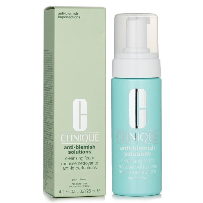 Clinique Anti-Blemish Solutions Cleansing Foam - For All Skin Types 125ml/4.2oz - Image 2