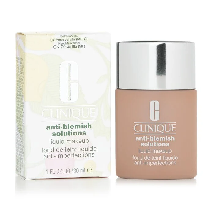Clinique Anti Blemish Solutions Liquid Makeup - CN70 Vanilla 30ml - Image 2