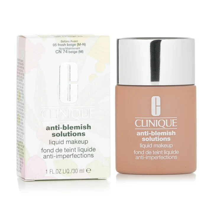 Clinique Anti Blemish Solutions Liquid Makeup -  CN74 Beige 30ml - Image 2