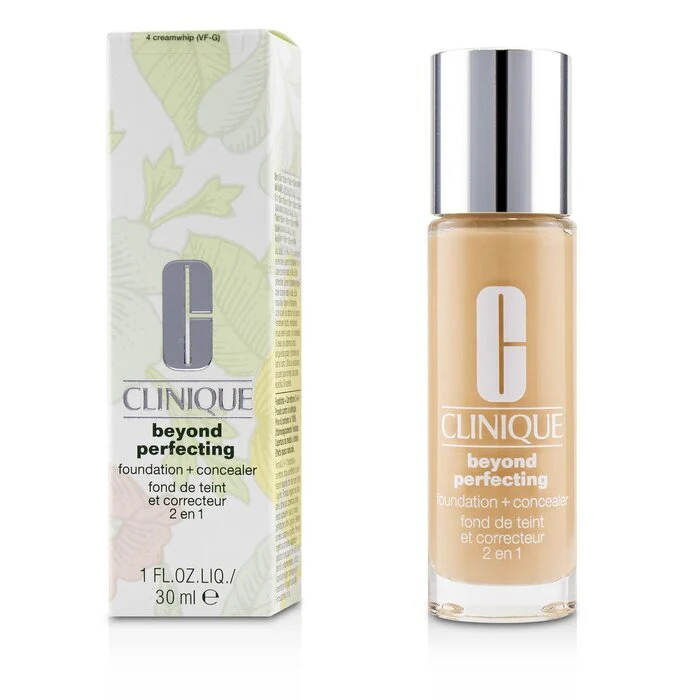 Clinique Beyond Perfecting Foundation & Concealer - # 04 Creamwhip (VF-G) 30ml/1oz - Image 2