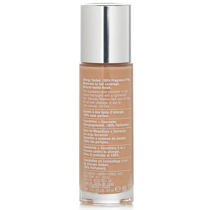 Clinique Beyond Perfecting Foundation & Concealer - # 07 Cream Chamois (VF-G) 30ml/1oz - Image 3