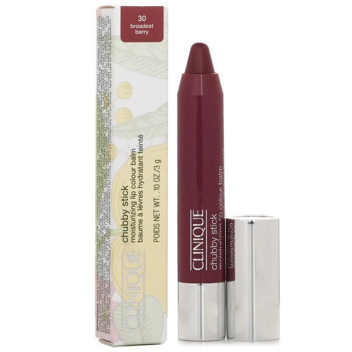 Clinique Chubby Stick Moisturizing Balm - 30 Broadest Berry 3g - Image 2
