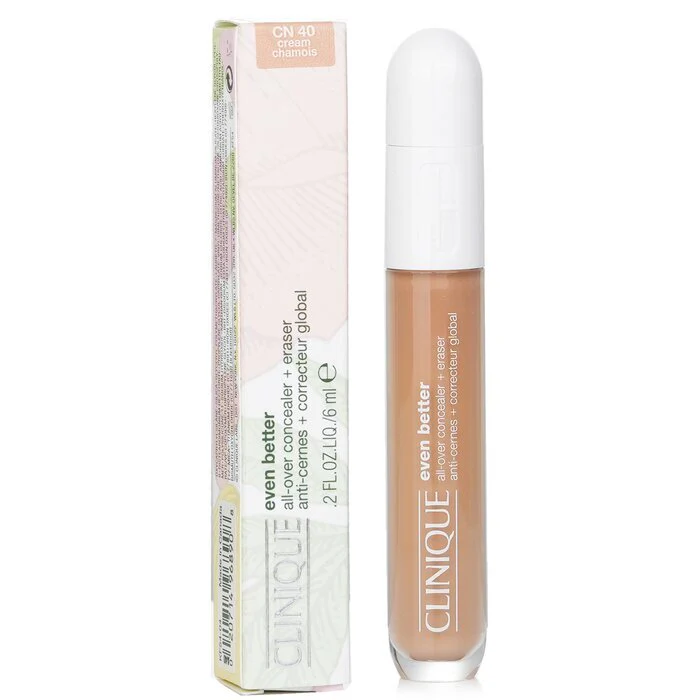 Clinique Even Better All Over Concealer + Eraser - # CN 40 Cream Chamois 6ml/0.2oz - Image 2