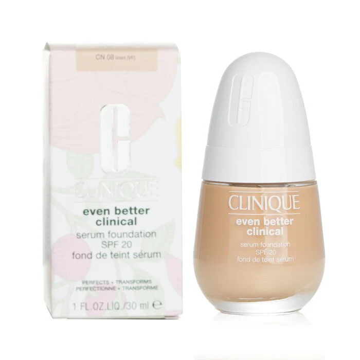Clinique Even Better Clinical Serum Foundation SPF 20 - # CN 08 Linen 30ml/1oz - Image 2