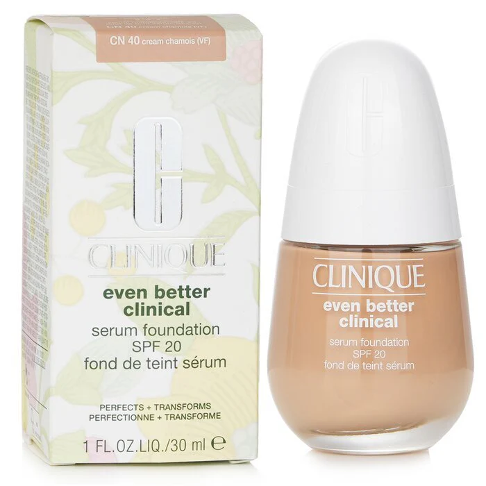 Clinique Even Better Clinical Serum Foundation SPF 20 - # CN 40 Cream Chamois 30ml/1oz - Image 2