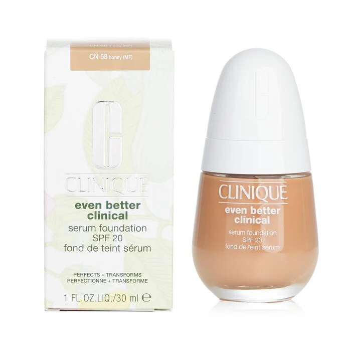 Clinique Even Better Clinical Serum Foundation SPF 20 - # CN 58 Honey 30ml/1oz - Image 2