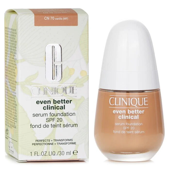 Clinique Even Better Clinical Serum Foundation SPF 20 - # CN 70 Vanilla 30ml/1oz - Image 2