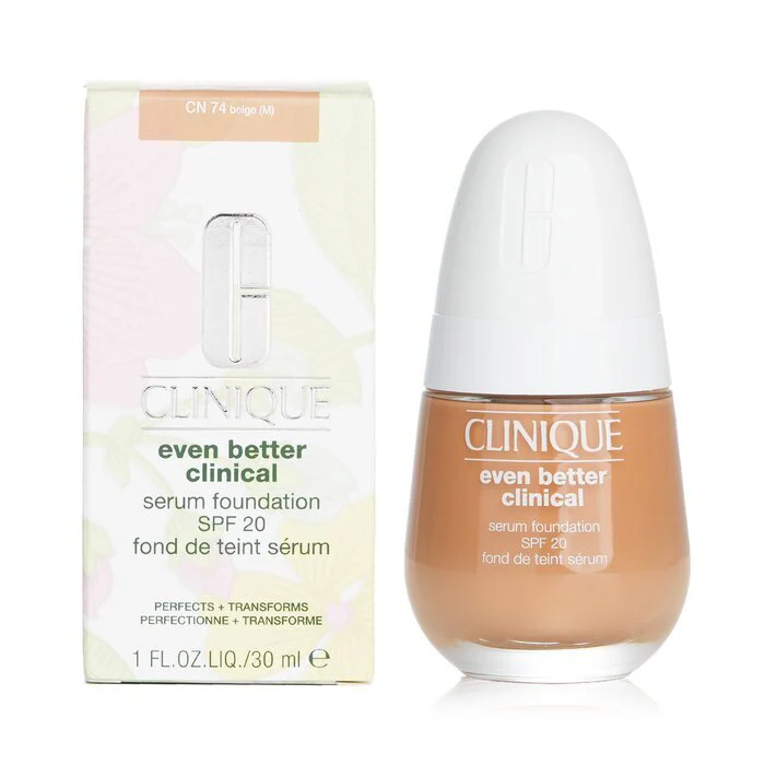 Clinique Even Better Clinical Serum Foundation SPF 20 - # CN 74 Beige 30ml/1oz - Image 2