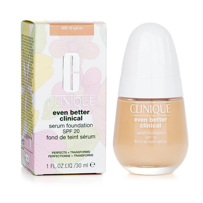 Clinique Even Better Clinical Serum Foundation SPF 20 - # WN 16 Buff 30ml/1oz - Image 2