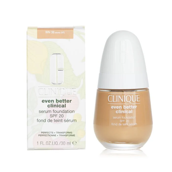 Clinique Even Better Clinical Serum Foundation SPF 20 - # WN 38 Stone 30ml/1oz - Image 2
