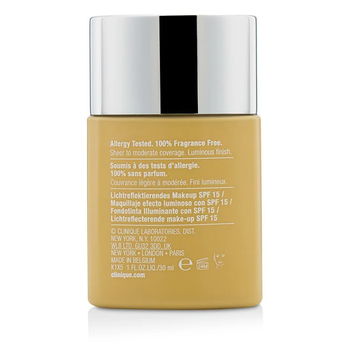 Clinique Even Better Glow Light Reflecting Makeup SPF 15 - # WN 12 Meringue 30ml/1oz - Image 3