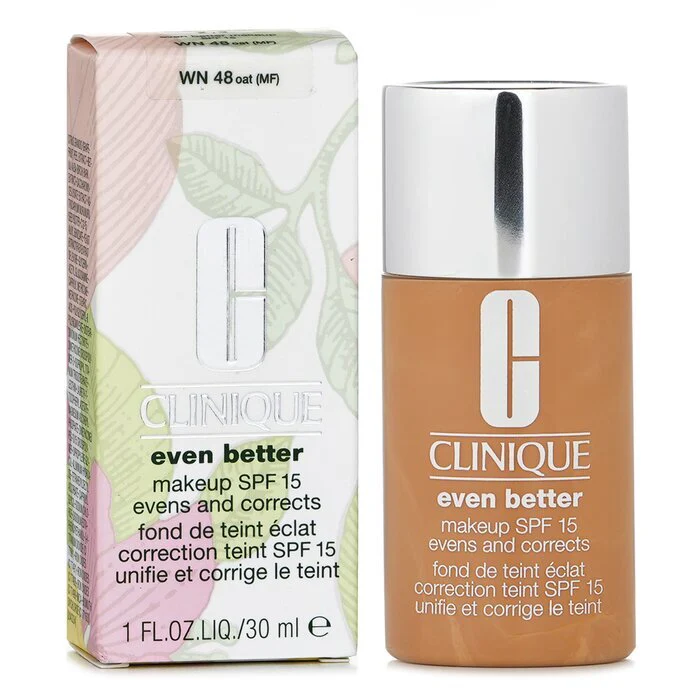 Clinique Even Better Makeup SPF15 (Dry Combination to Combination Oily) - WN 48 Oat 30ml/1oz - Image 2