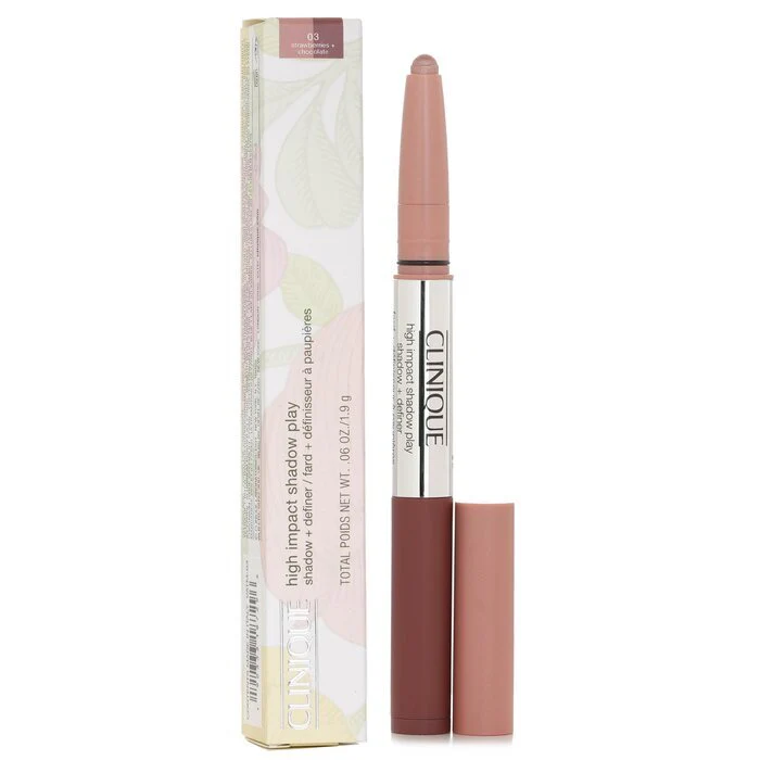 Clinique High Impact Shadow Play™ Shadow + Definer -  Strawberries + Chocolate 1.9g - Image 2