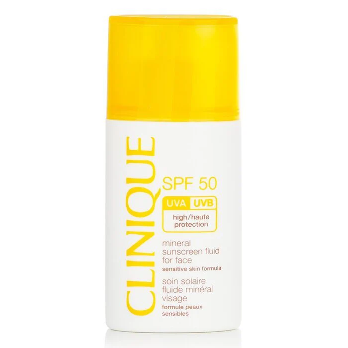 Clinique Mineral Sunscreen Fluid For Face SPF 50 - Sensitive Skin Formula 30ml