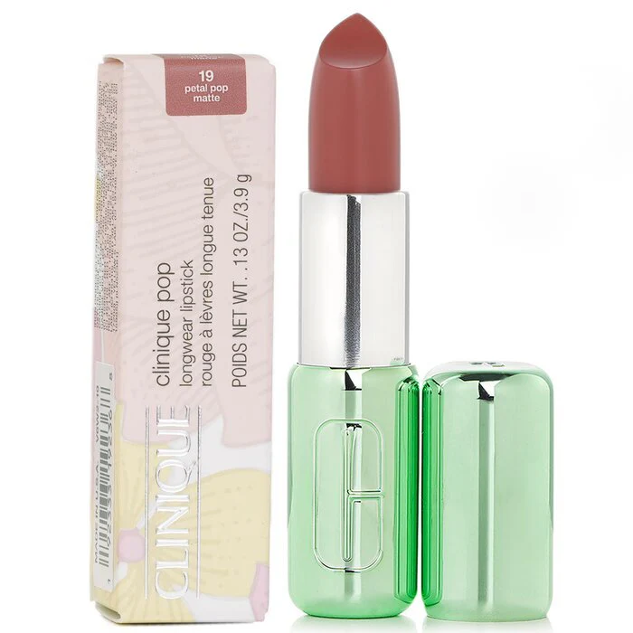 Clinique Pop Longwear Lipstick Matte - # 19 Petal Pop 3.9g/0.13oz - Image 2