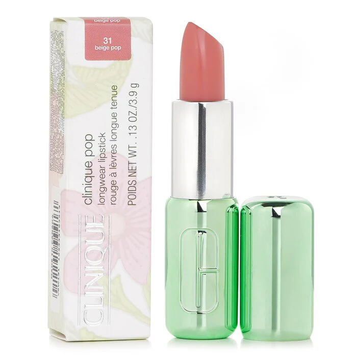 Clinique Pop Longwear Lipstick Satin - # 31 Beige Pop 3.9g/0.13oz - Image 2