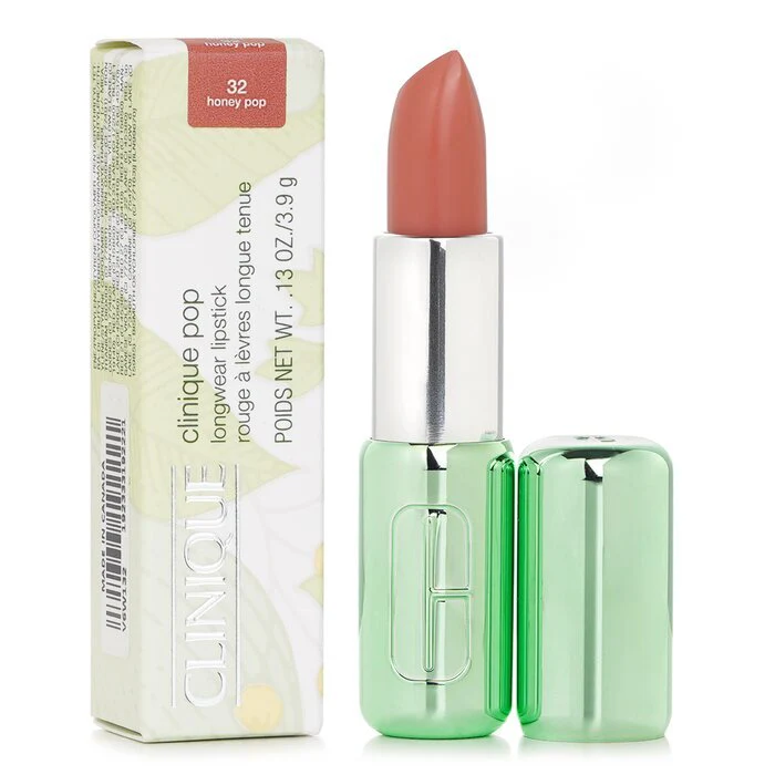 Clinique Pop Longwear Lipstick Satin - # 32 Honey Pop 3.9g/0.13oz - Image 2
