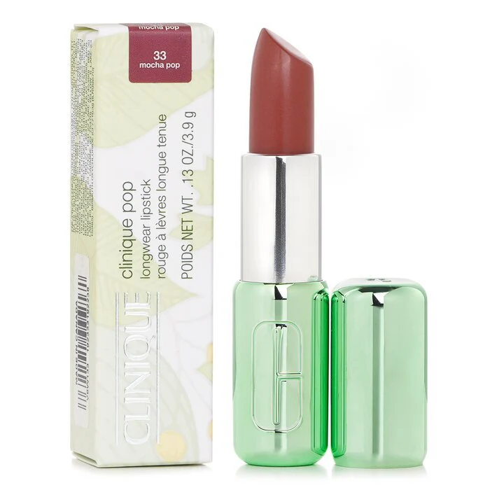 Clinique Pop Longwear Lipstick Satin -  33 Mocha Pop 3.9g - Image 2