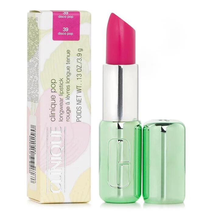 Clinique Pop Longwear Lipstick Satin -  39 Disco Pop 3.9g - Image 2