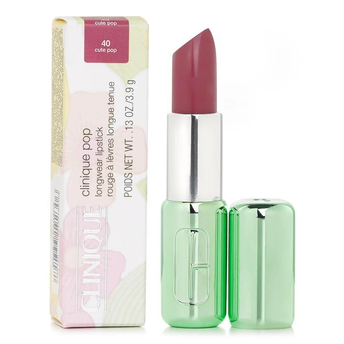 Clinique Pop Longwear Lipstick Satin -  40 Cute Pop 3.9g - Image 2