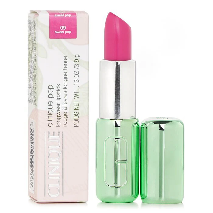 Clinique Pop Longwear Lipstick Shine - 09 Sweet Pop 3.9g - Image 2