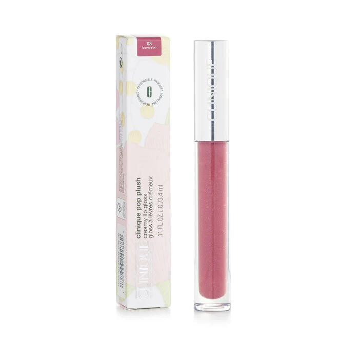 Clinique Pop Plush Creamy Lip Gloss - # 03 Brulee Pop 3.4ml/0.11oz - Image 2
