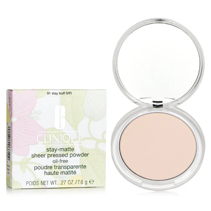 Clinique Stay Matte Powder Oil Free - No. 01 Stay Buff 7.6g/0.27oz - Image 2