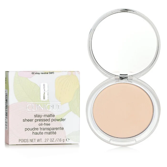 Clinique Stay Matte Powder Oil Free - No. 02 Stay Neutral 7.6g/0.27oz - Image 2
