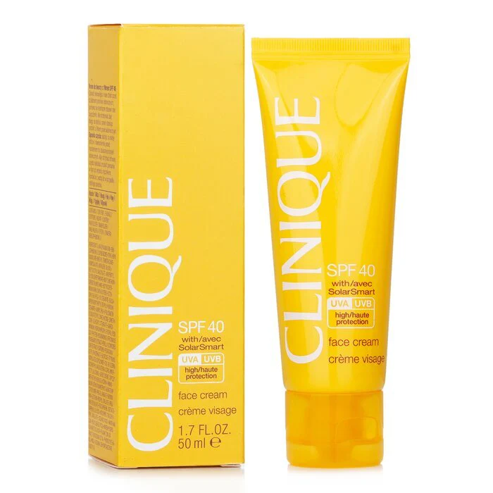Clinique Sun SPF 40 Face Cream UVA/UVB 50ml/1.7oz - Image 2
