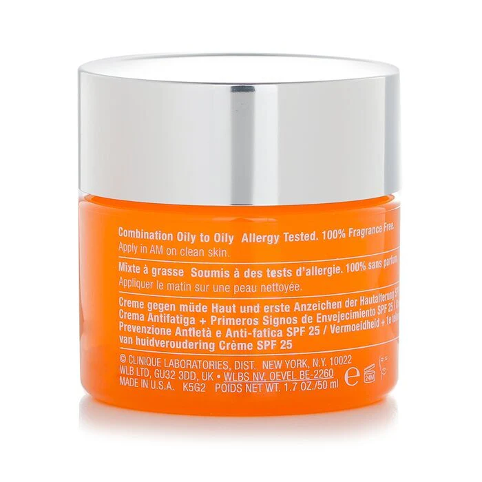 Clinique Superdefense SPF 25 Fatigue + 1st Signs Of Age Multi-Correcting Cream - Combination Oily to Oily 50ml/1.7oz - Image 3