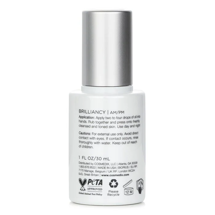 CosMedix Brilliancy Vitamin C Brightening Face Oil 30ml - Image 3