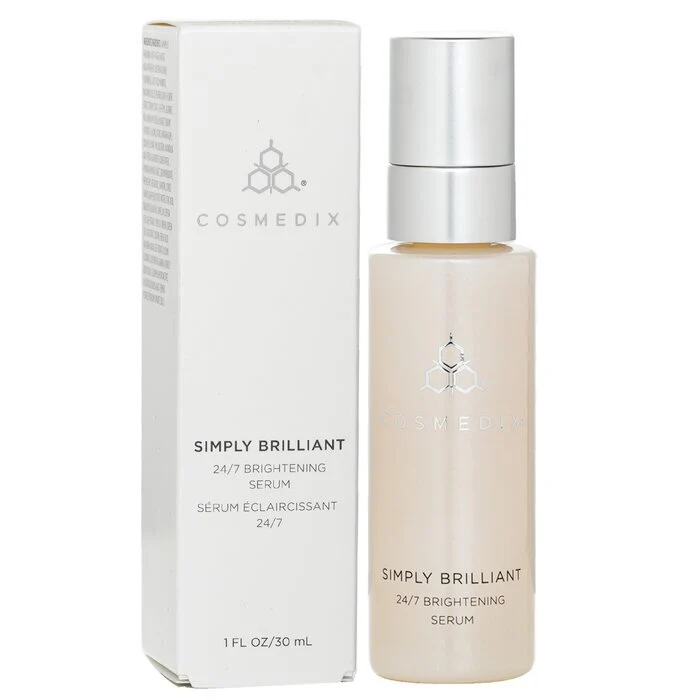 CosMedix Simply Brilliant 24/7 Brightening Serum 30ml/1oz - Image 2