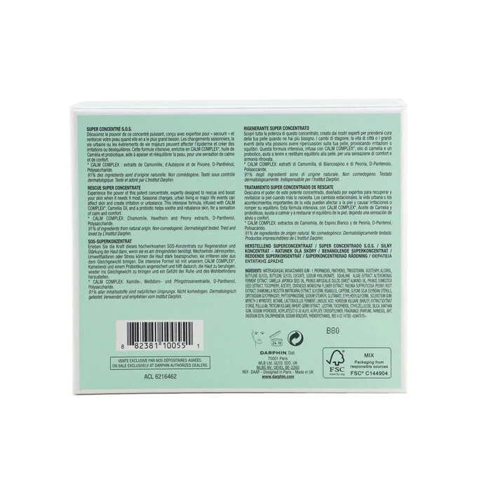 Darphin Intral Rescue Super Concentrate 4x7ml/0.24oz - Image 3