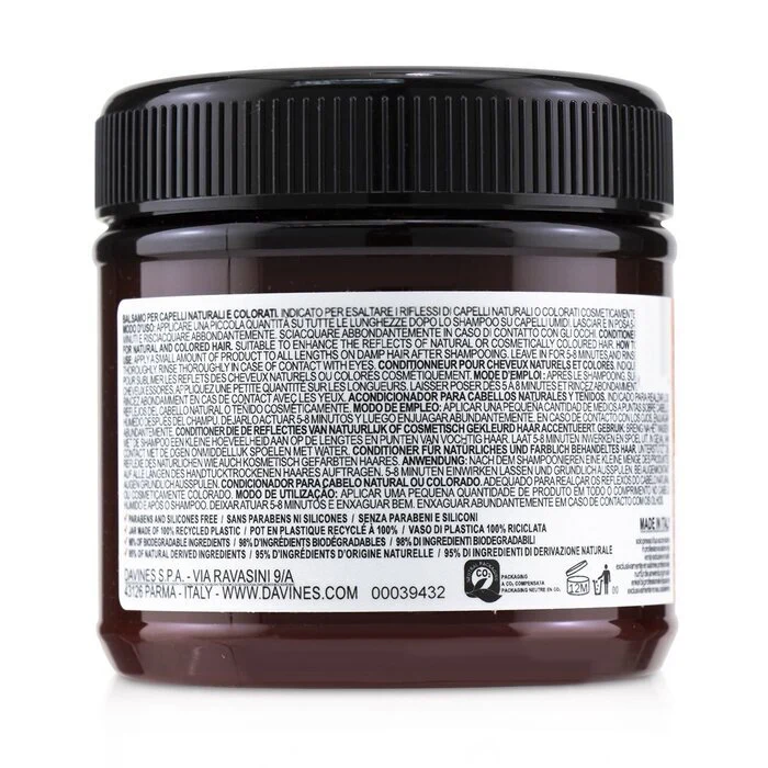 Davines Alchemic Conditioner - # Red (For Natural & Coloured Hair) 250ml/8.84oz - Image 2