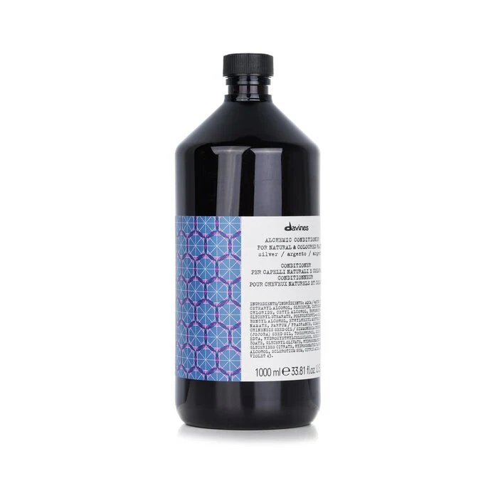 Davines Alchemic Conditioner - Silver (For Natural & Coloured Hair) 1000ml - Image 2