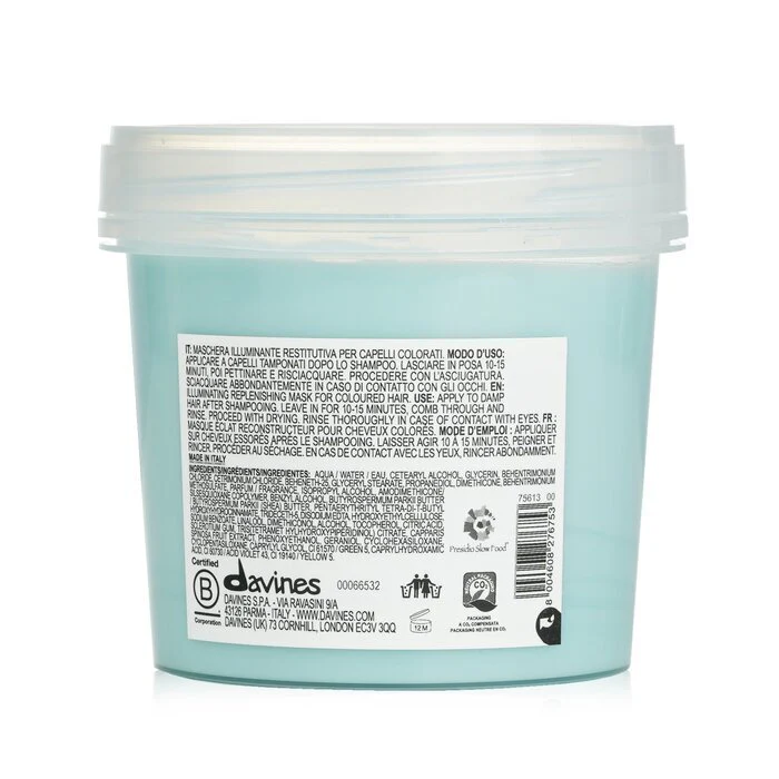 Davines Minu Hair Mask (For Coloured Hair) 250ml/8.89oz - Image 3