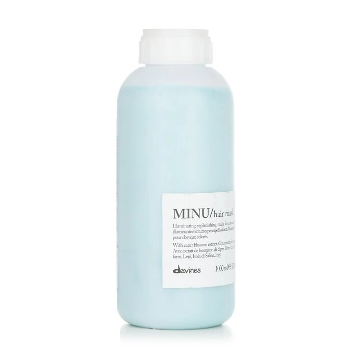 Davines Minu Illuminating Replenishing Mask (For Coloured Hair) 1000ml/33.8oz - Image 2