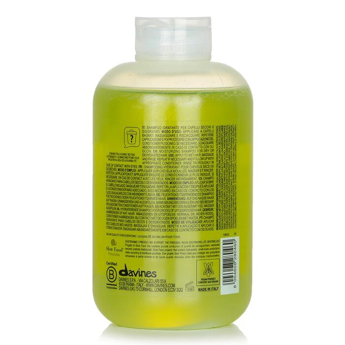 Davines Momo Moisturizing Shampoo 250ml/8.45oz - Image 3