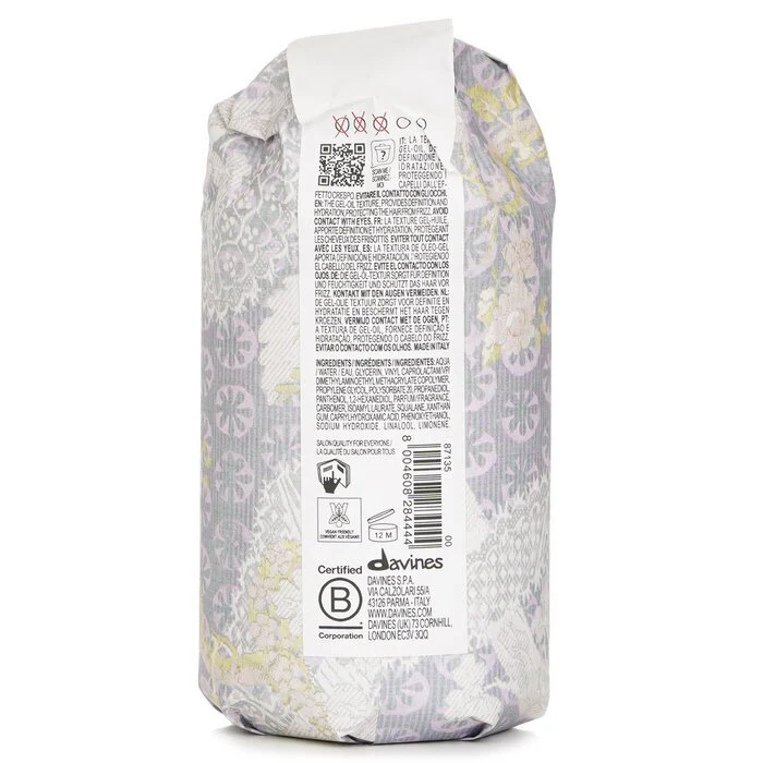 Davines More Inside Curl Gel Oil For Extra Curly Hair 250ml - Image 3