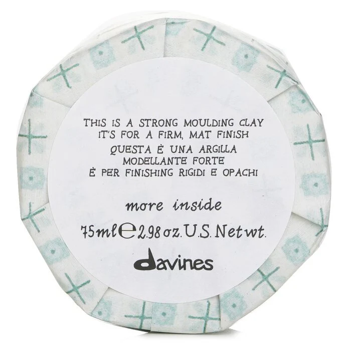 Davines More Inside This Is A Strong Moulding Clay (For A Firm, Mat Finish) 75ml