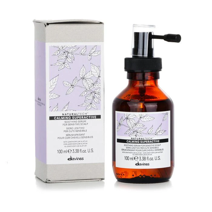 Davines Natural Tech Calming Superactive Soothing Serum (For Sensitive Scalp) 100ml/3.38oz - Image 2