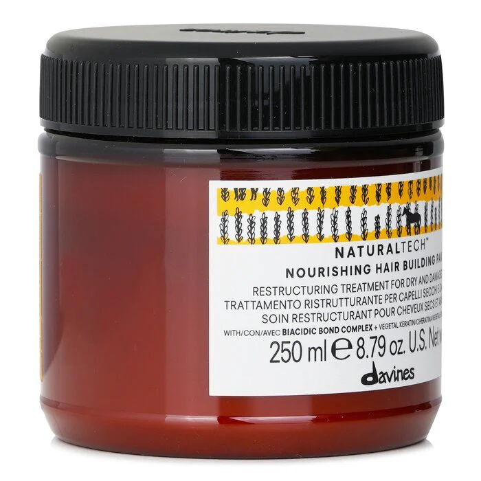 Davines Natural Tech Nourishing Hair Building Pak (For Dry, Damaged Hair) 250ml/8.79oz - Image 2