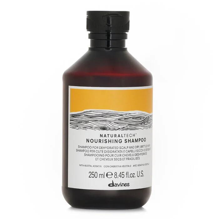 Davines Natural Tech Nourishing Shampoo (For Dehydrated Scalp and Dry, Brittle Hair) 250ml - Image 2