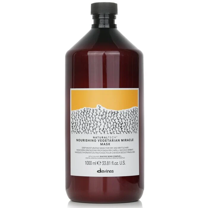 Davines Naturaltech Nourishing Vegetarian Miracle Mask (For Brittle Hair) 1000ml