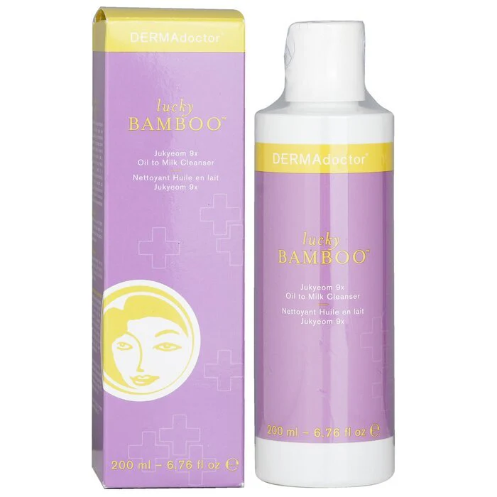 DERMAdoctor Lucky Bamboo Jukyeom 9x Oil To Milk Cleanser 200ml/6.76oz - Image 2
