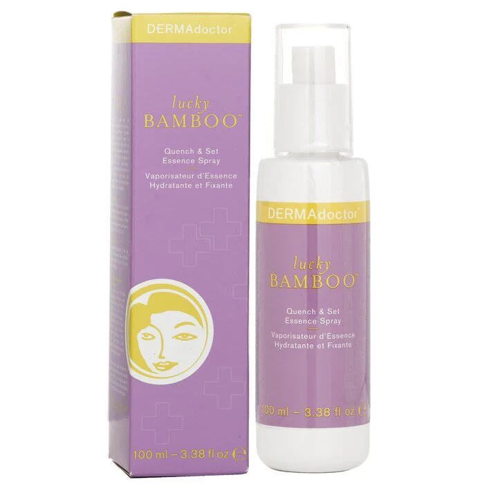 DERMAdoctor Lucky Bamboo Quench & Set Essence Spray 100ml/3.38oz - Image 2