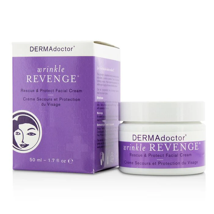 DERMAdoctor Wrinkle Revenge Rescue & Protect Facial Cream 50ml/1.7oz - Image 2